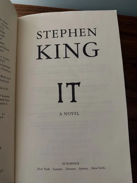 2016 IT by Stephen King Paperback - Picture 4 of 8